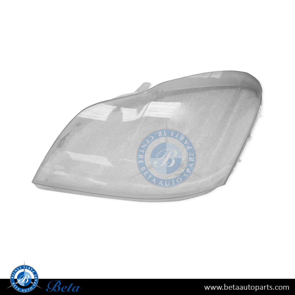 Left Side Headlamp Lens for Mercedes GL-Class X164 2006-2012 models, Part Number 1648200561 Left Side Headlamp Lens for Mercedes GL-Class X164 2006-2012 models, Part Number 1648200561